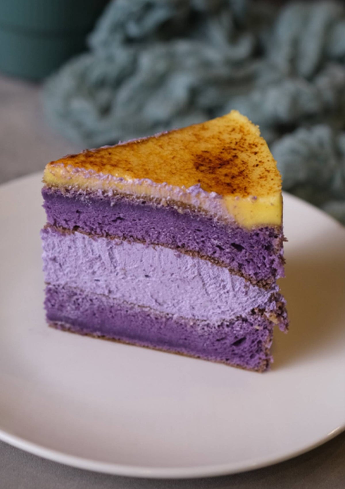 Ube Creme Brulee