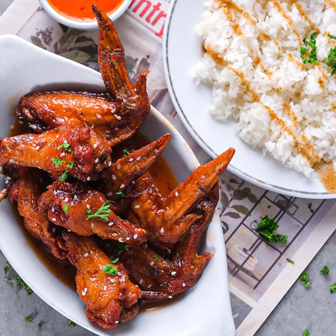 Chicken Wings w/ Rice - My Store